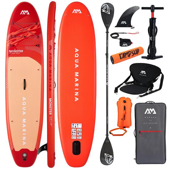 Deska SUP Aqua Marina Monster 12'0" 2026 + COMBO + BOJKA + BOJKA DMUCHANA