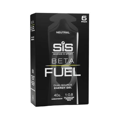 Sis beta fuel gel (6x60ml) neutral - energie & uithoudingsvermogen