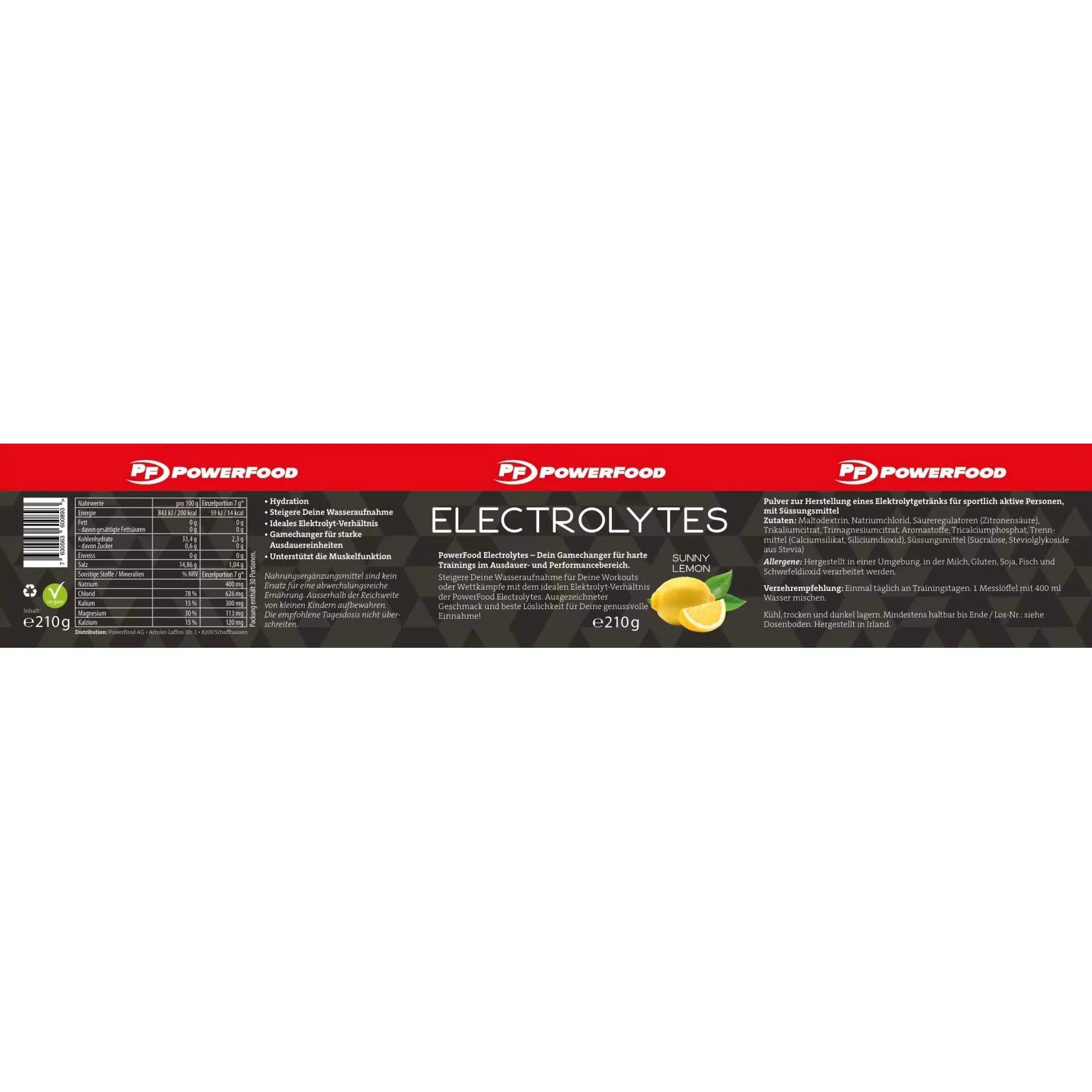 Powerfood One Powdered Electrolytes, 210g 2/2
