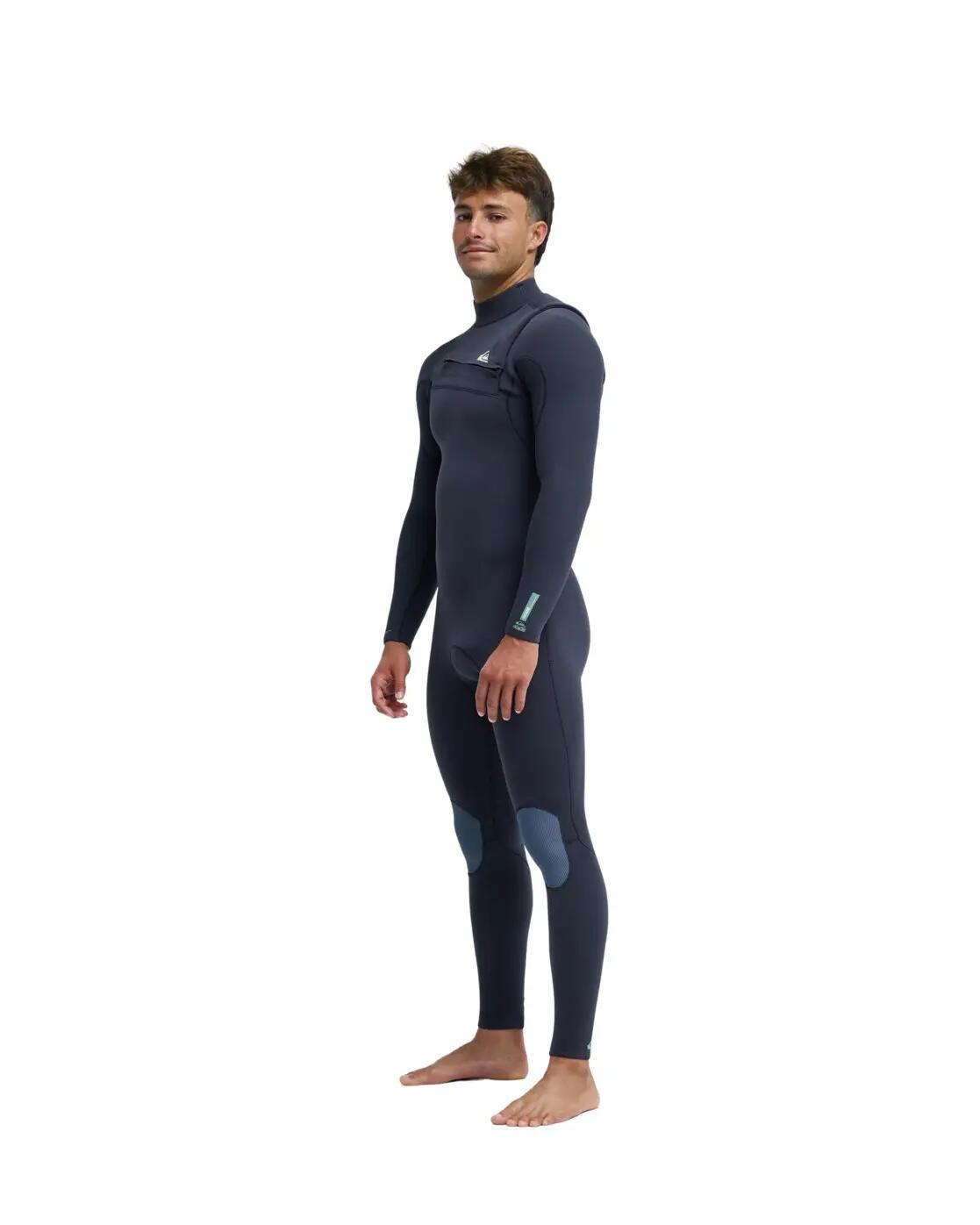 Wetsuit met een Borstrits HIGHLINE 5/4/3MM Schwarz Heren 3/4