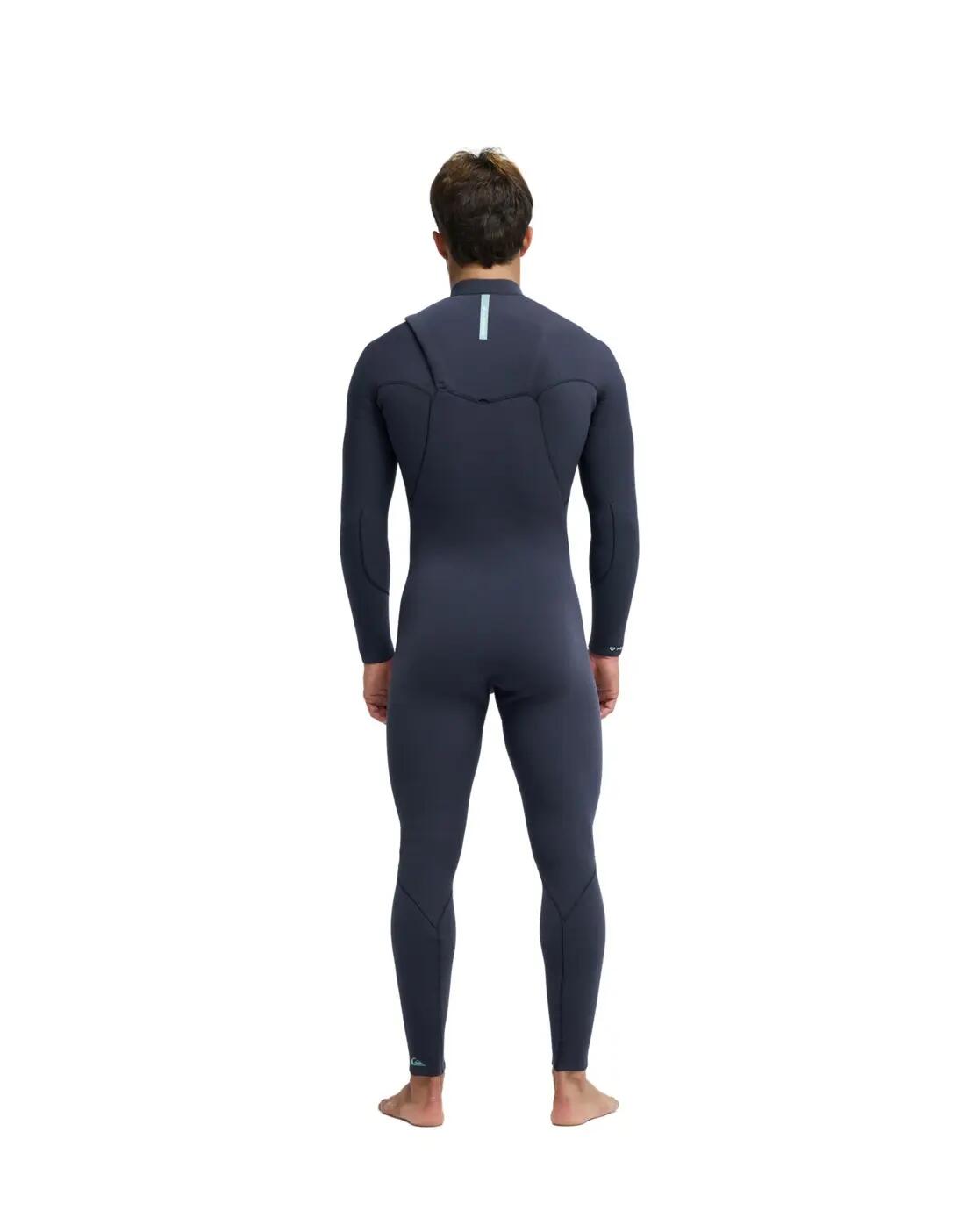 Wetsuit met een Borstrits HIGHLINE 5/4/3MM Schwarz Heren 2/4
