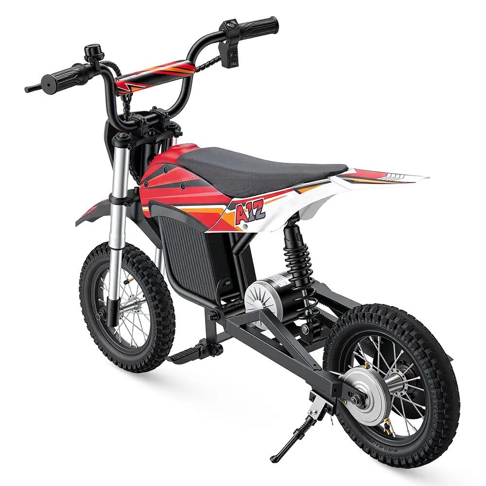 iScooter A12 Motocicleta off-road pentru copii, cu absorbtie dubla a socurilor