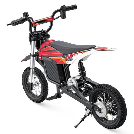iScooter A12 Moto tout-terrain pour enfants, double suspension