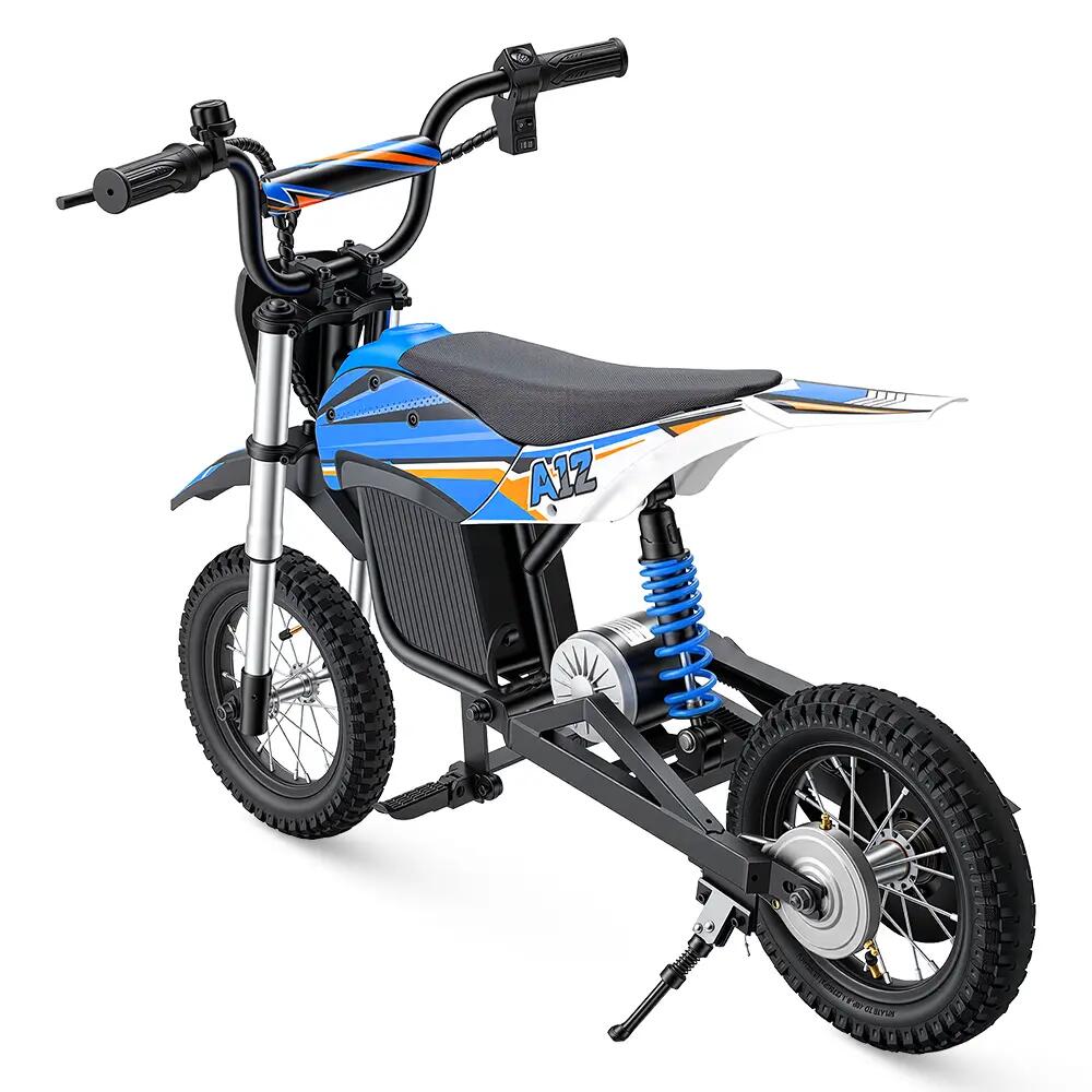 iScooter A12 Motocicleta off-road pentru copii, cu absorbtie dubla a socurilor