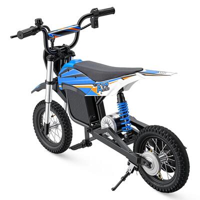 Iscooter a12 offroadmotor voor kinderen, met dubbele schokdemping
