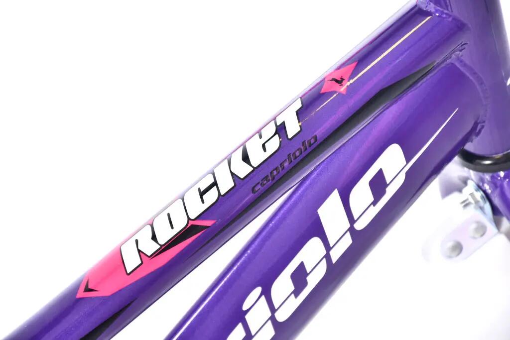 Capriolo Rocket 16 hátra tekerhető gyerek kerékpár Lila 6/6