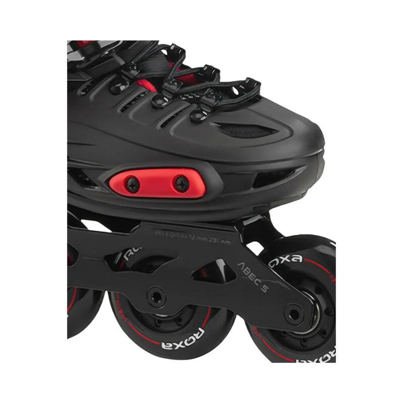 Role Roxa X-Drop Inline Negru/Rosu 32-35