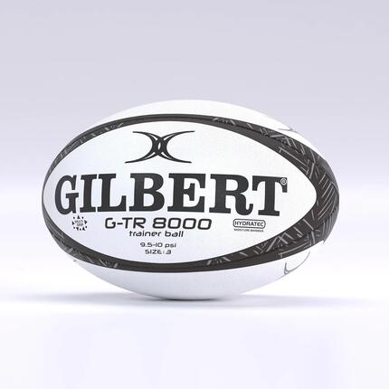 Ballon de rugby Gilbert G-TR8000 Noir Taille 4