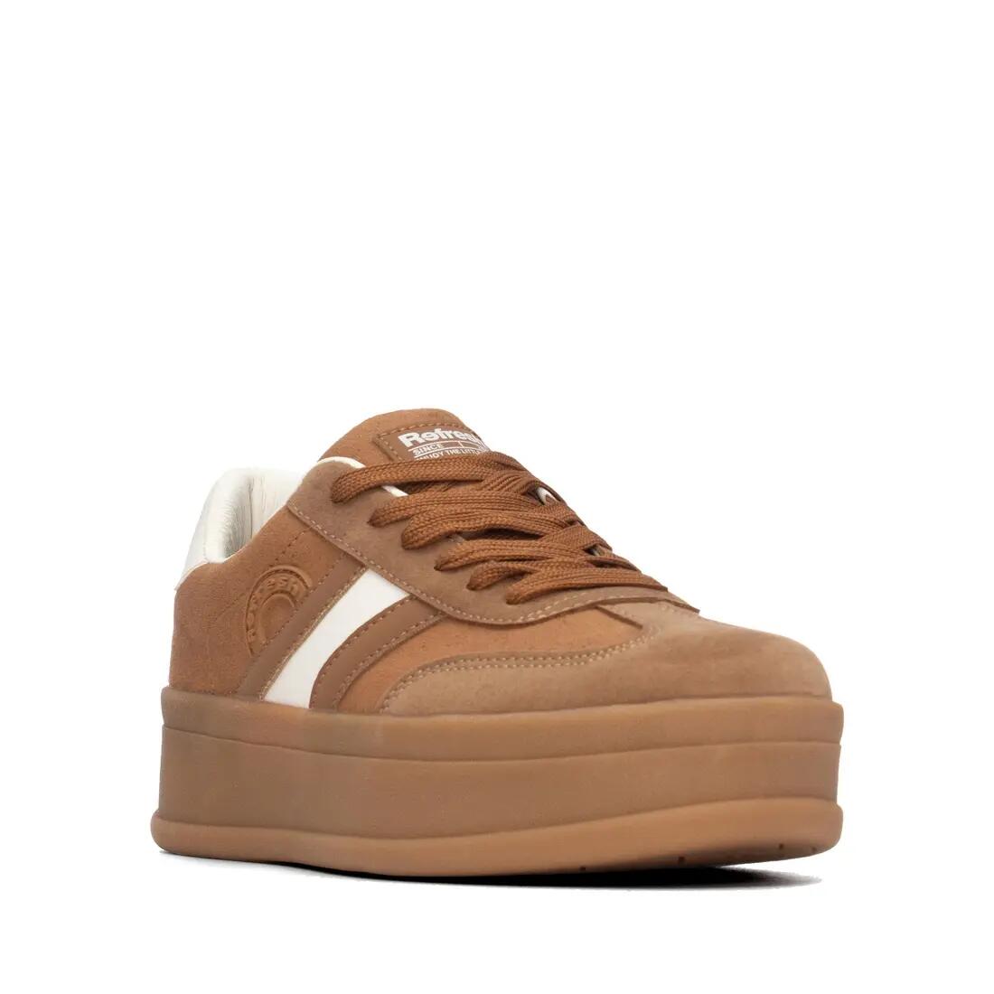 Zapatilla De Mujer Refresh 176234 Camel 2/4