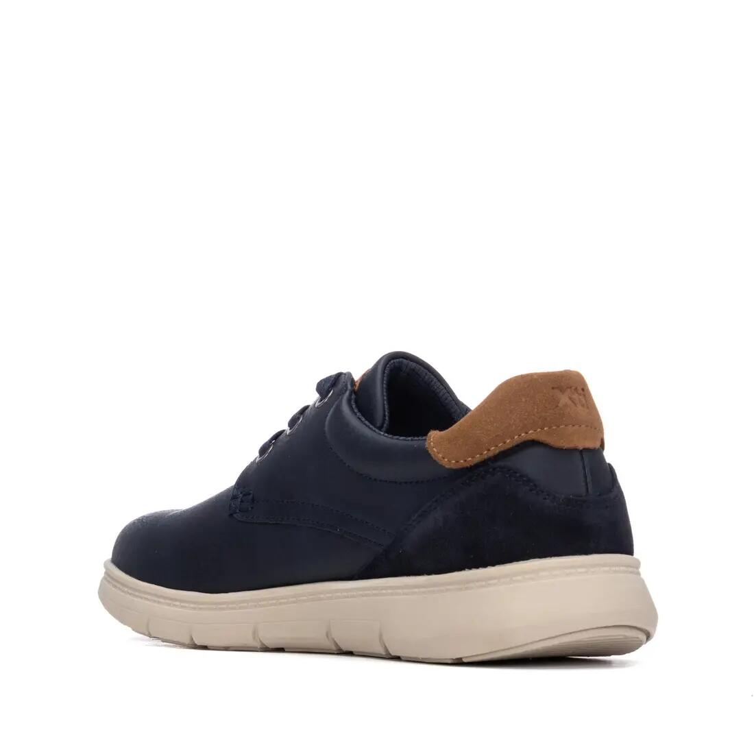 Zapato De Hombre Xti 146723 Navy 3/4