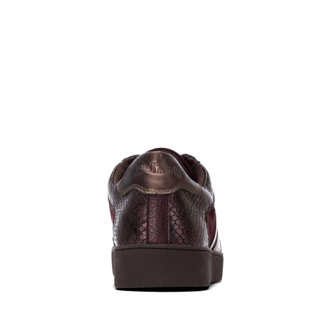 Zapatilla De Mujer Refresh 176085 Burdeos 5/5
