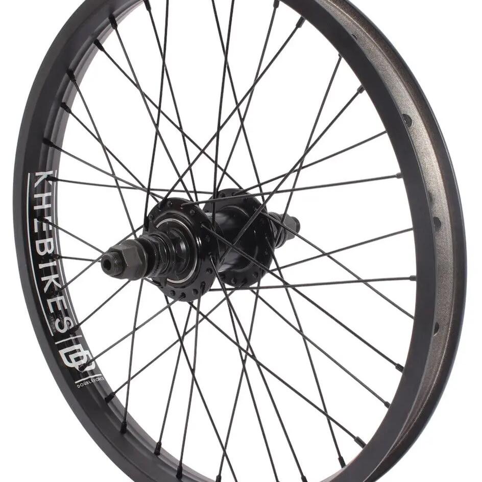 BMX rear wheel KHE Freecoaster + MVP DD 18 inch 14 mm black