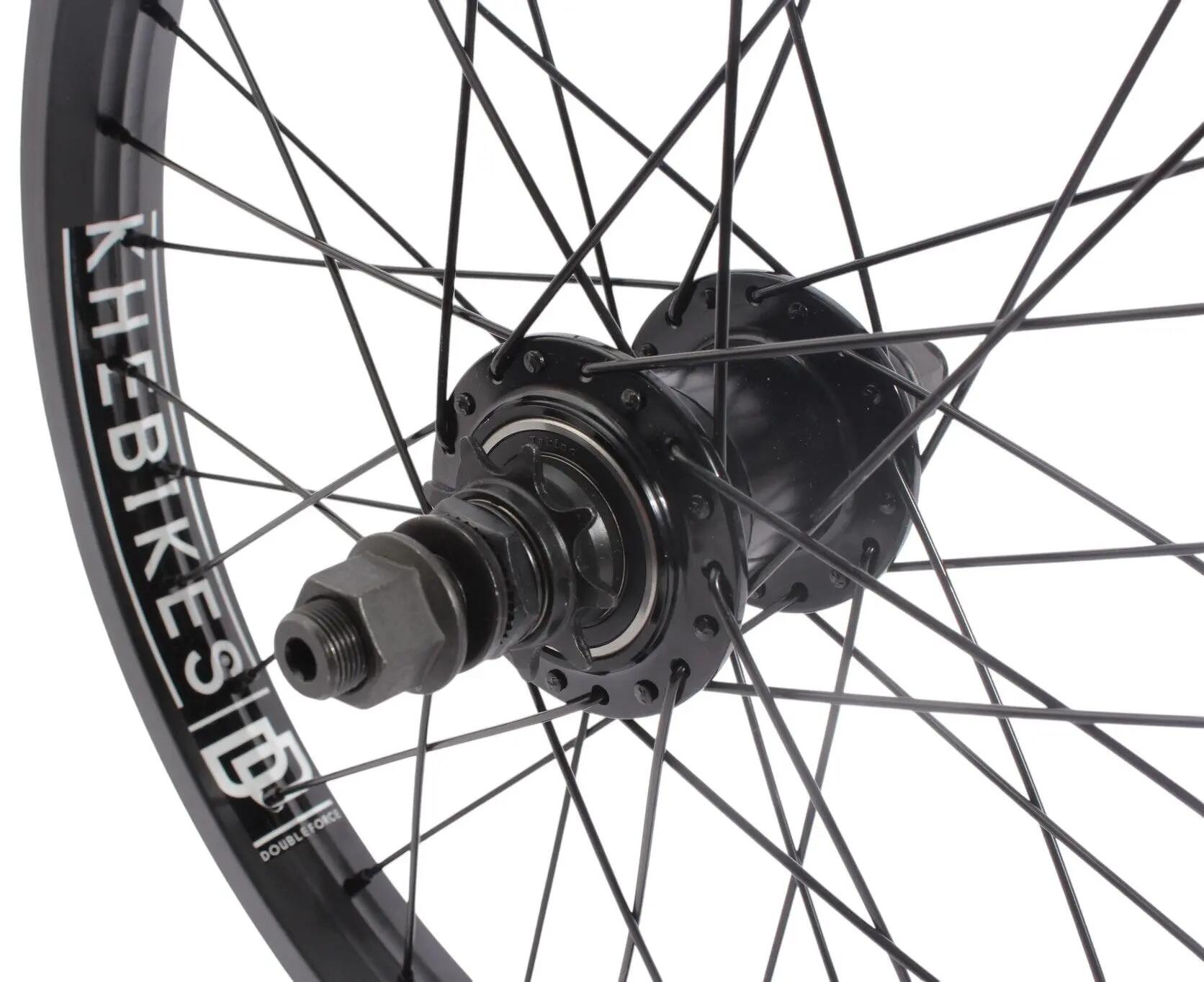 BMX achterwiel KHE Freecoaster + MVP DD 18 inch 14 mm zwart 9/9