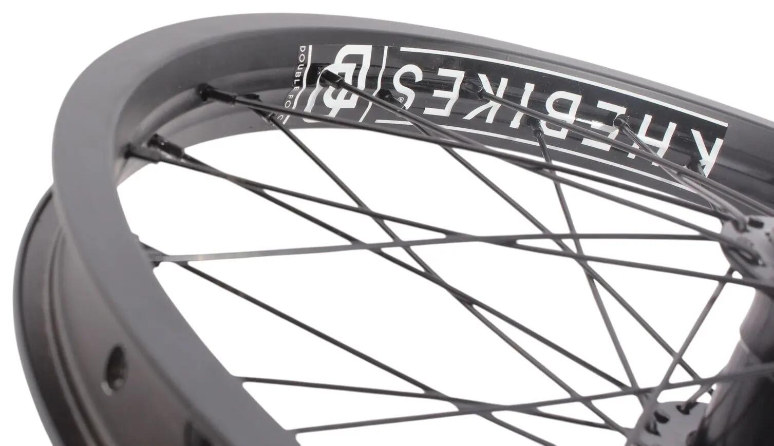 BMX achterwiel KHE Freecoaster + MVP DD 18 inch 14 mm zwart 7/9