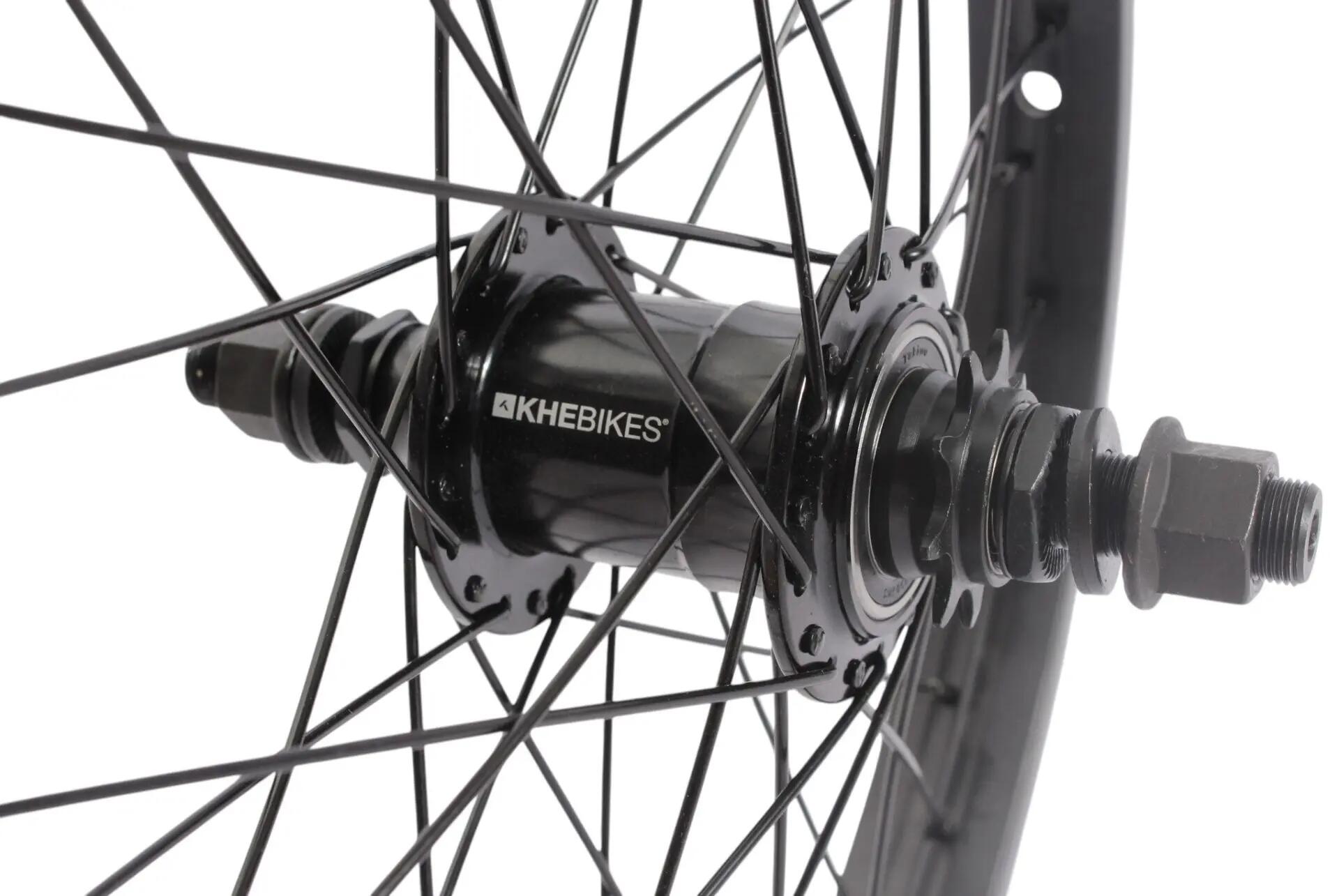 BMX achterwiel KHE Freecoaster + MVP DD 18 inch 14 mm zwart 4/9