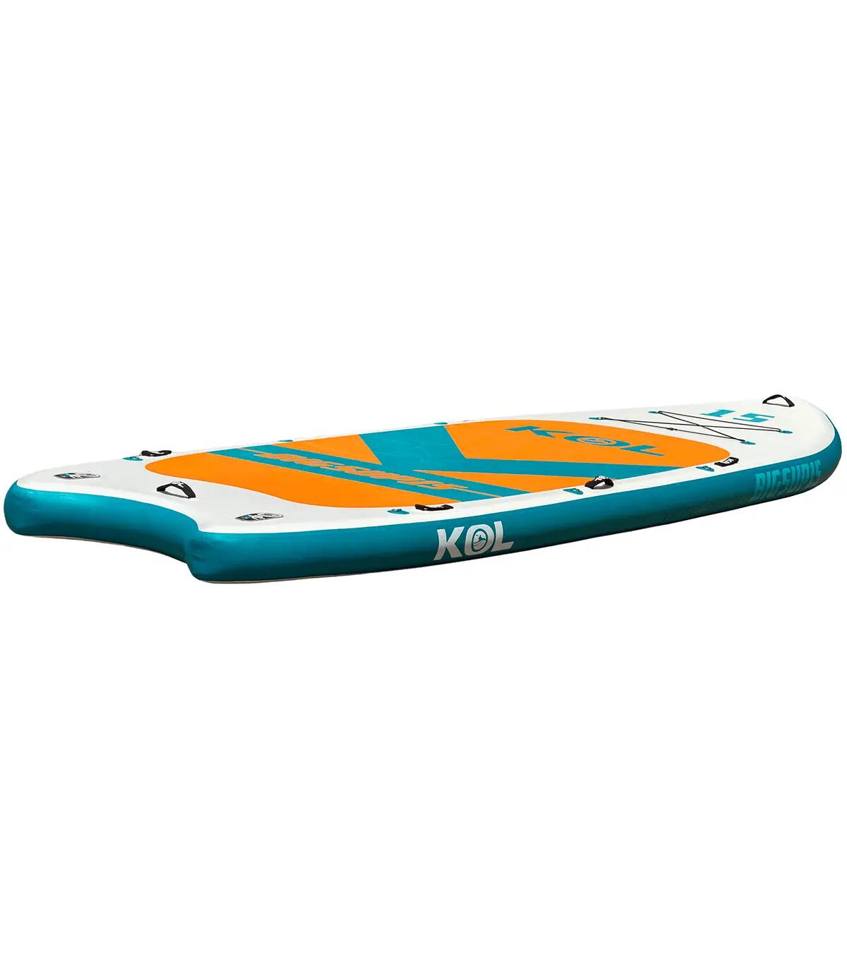 Paddle Gonflable Géant XXL 15 pieds KOL Outdoor - SUP Famille 4 à 8 personnes 2/7