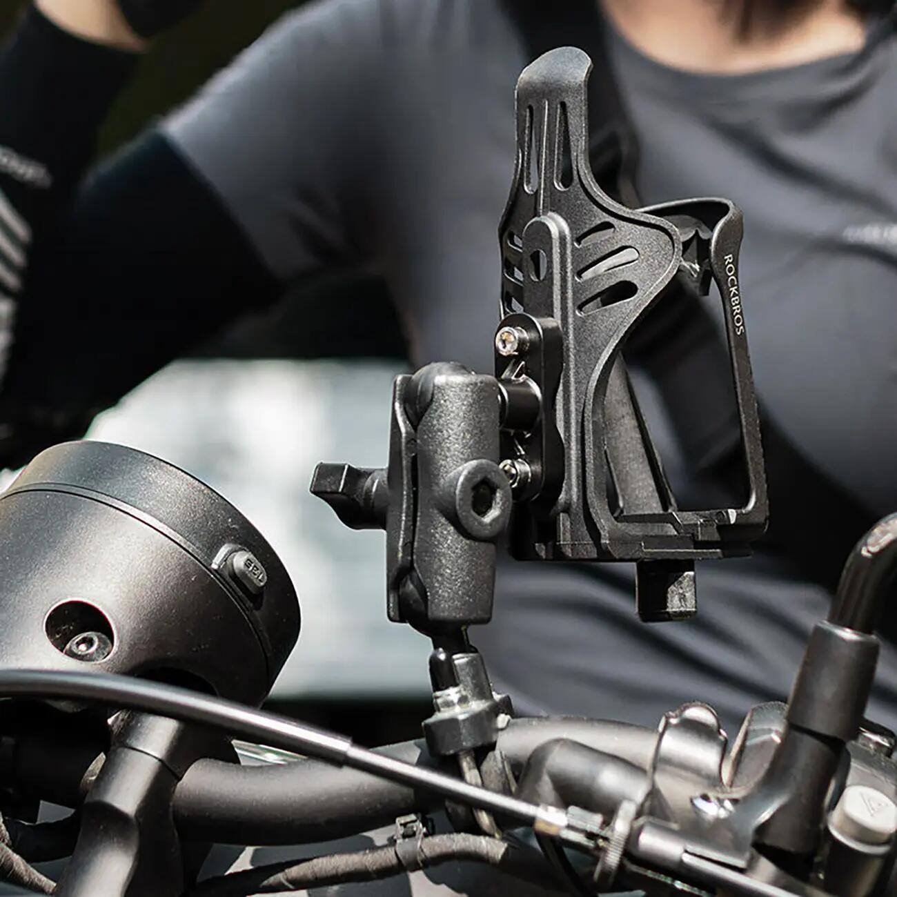 Uchwyt na bidon regulowany na rower i motocykl 3/5