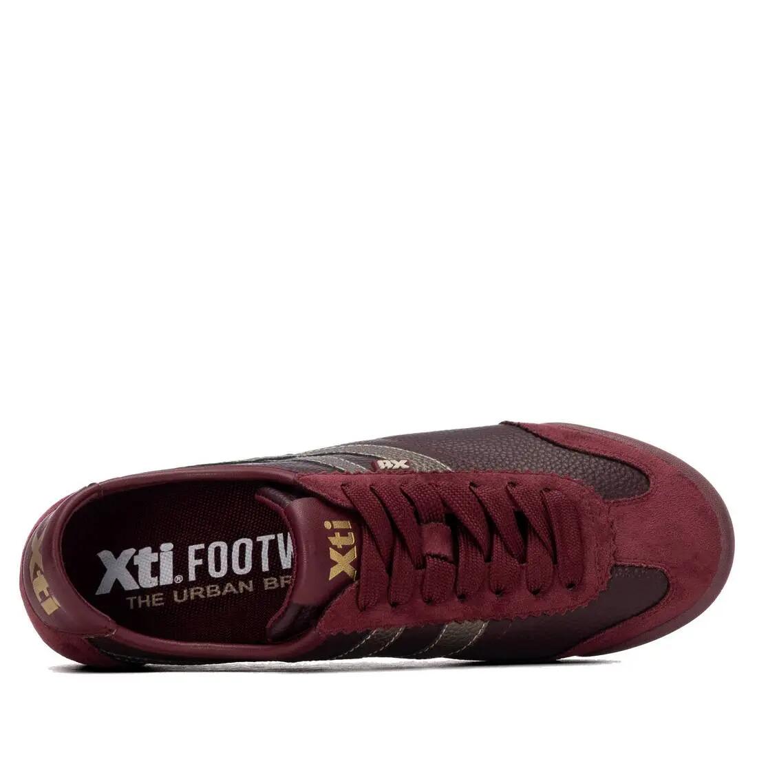 Zapatilla De Mujer Xti 146157 Burdeos 5/6