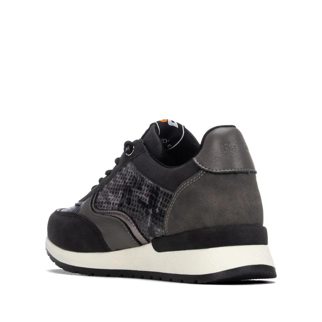 Zapatilla De Mujer Refresh 176109 Plomo 3/4