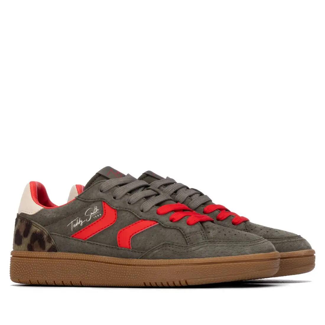 Zapatilla De Mujer Teddy Smith 121139 Kaki 4/4