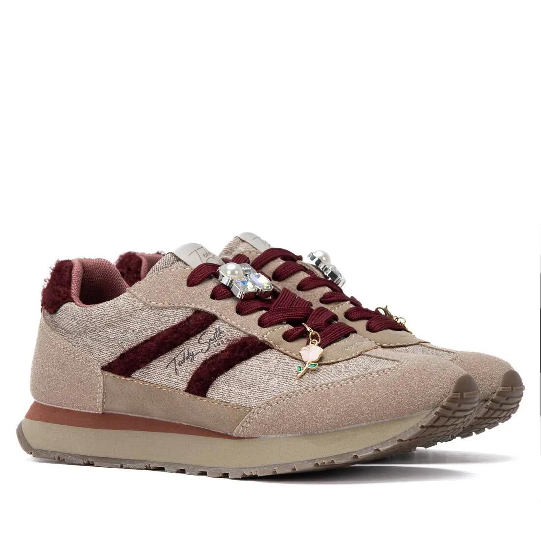 Zapatilla De Mujer Teddy Smith 121126 Beige 4/6