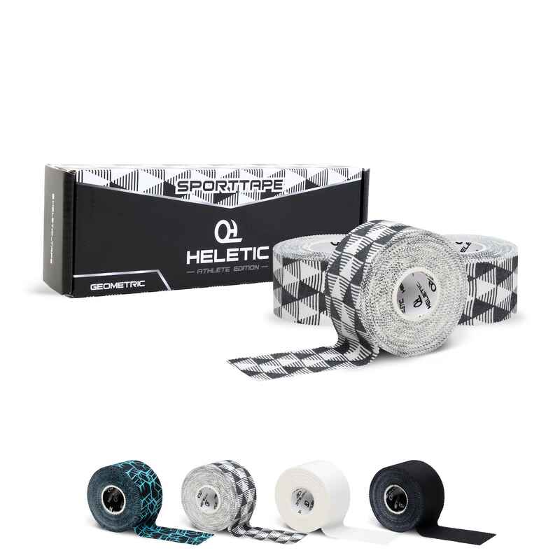 Sporttape ATHLETE EDITION - 3,8cm x 10m geometric (3 Rollen)