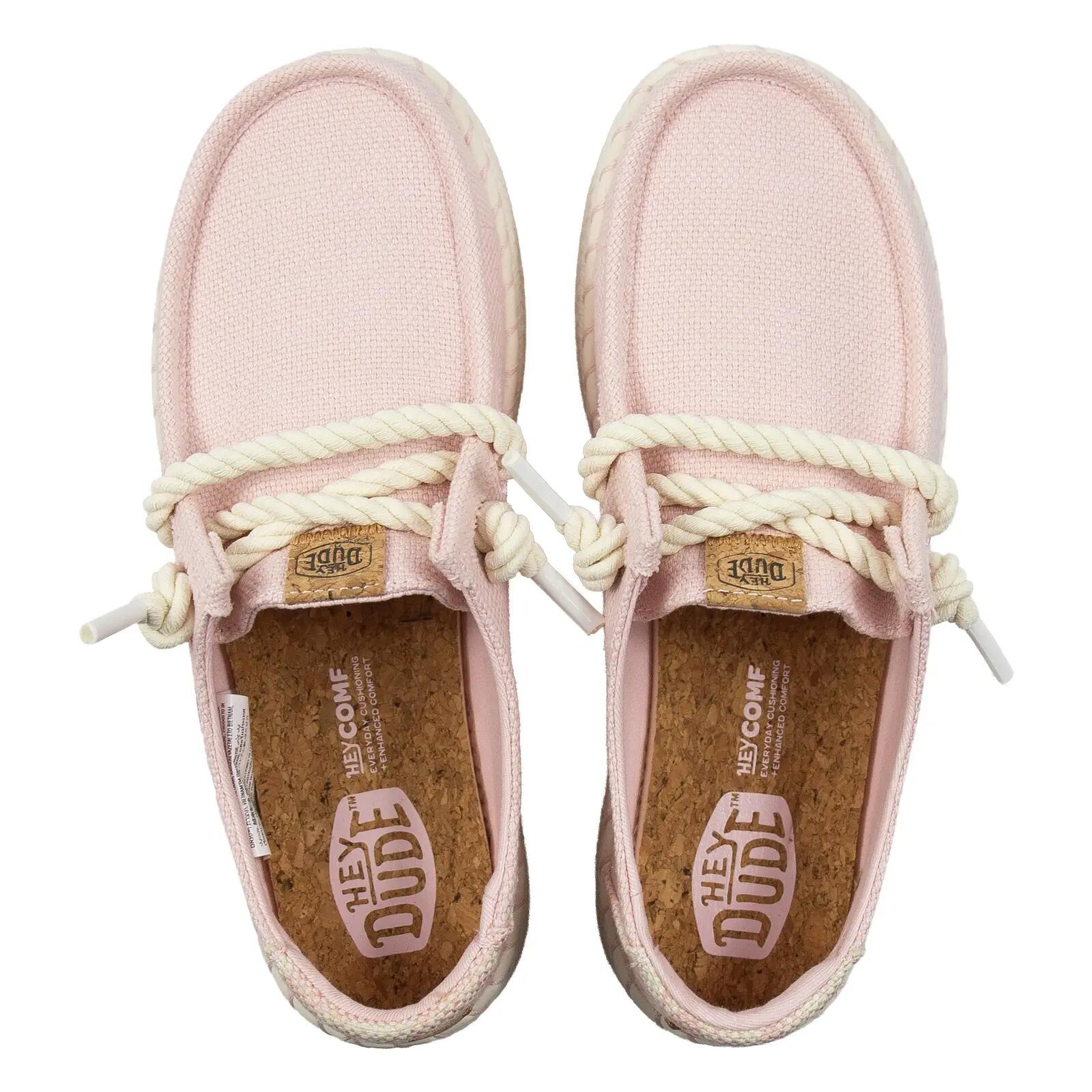 Slip-Ons bequem robust Damen - Wendy Espadrille Hibiscus 3/6