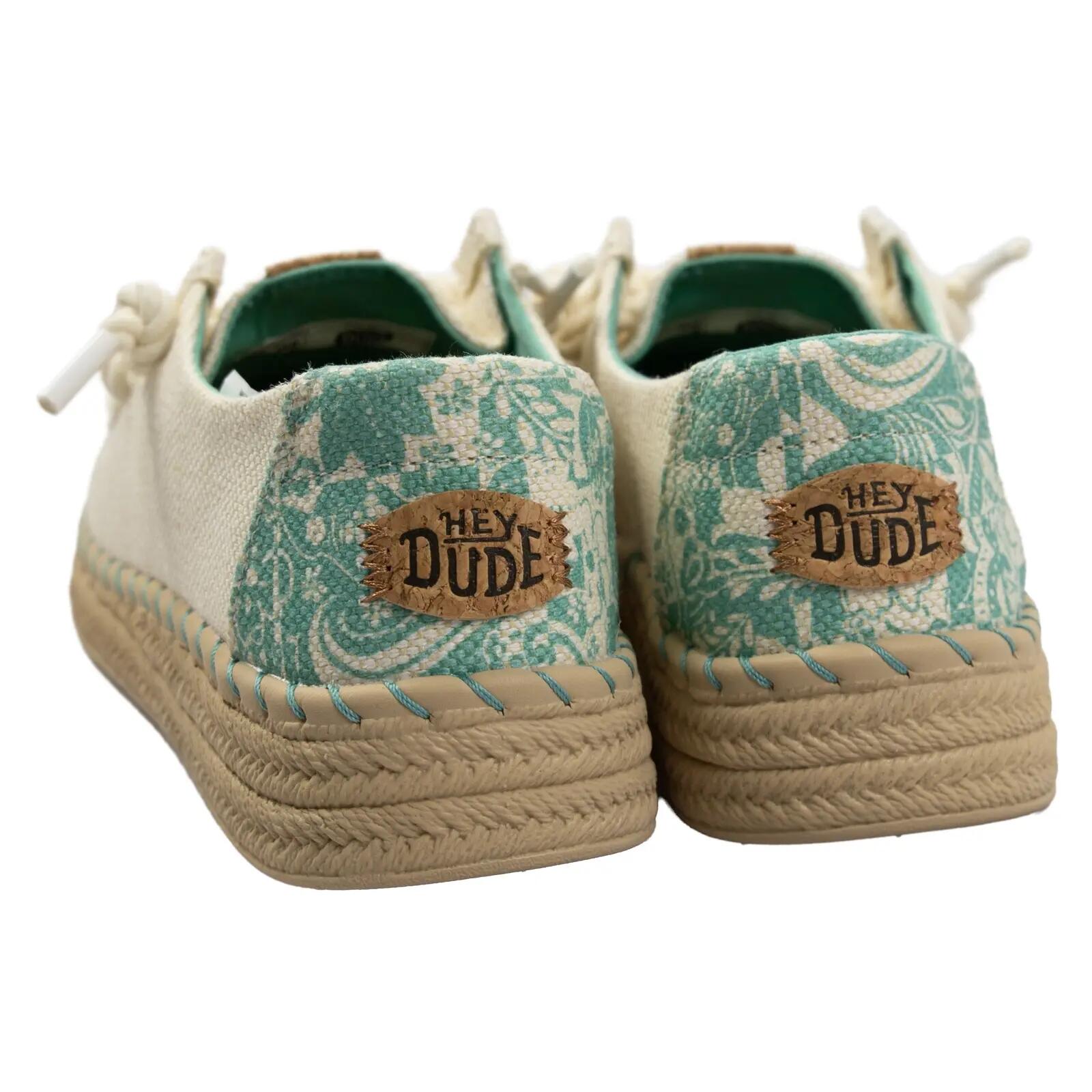 HeyDude Damskie Mokasyny Wendy Espadrille Hibiscus 4/6