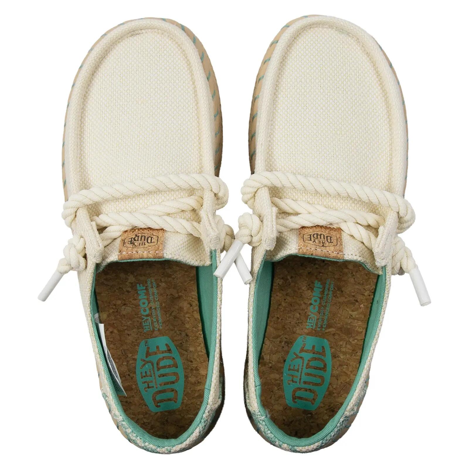 HeyDude Damskie Mokasyny Wendy Espadrille Hibiscus 3/6