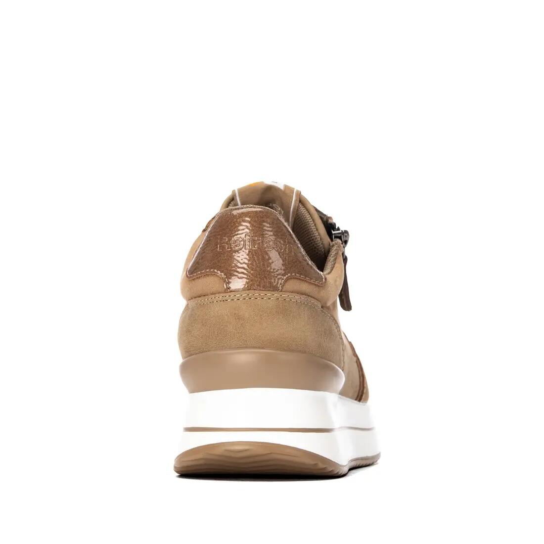 Zapatilla De Mujer Refresh 176113 Taupe 5/5