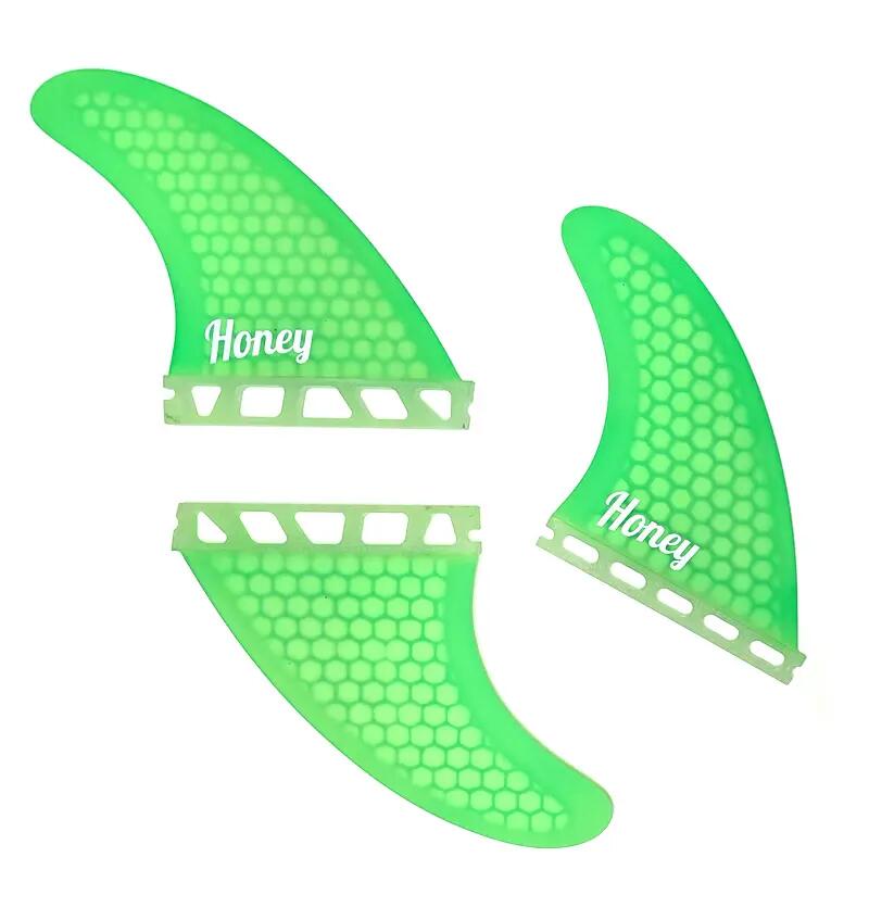 Quillas Honey Comb Day Lite Neon Green 3/4