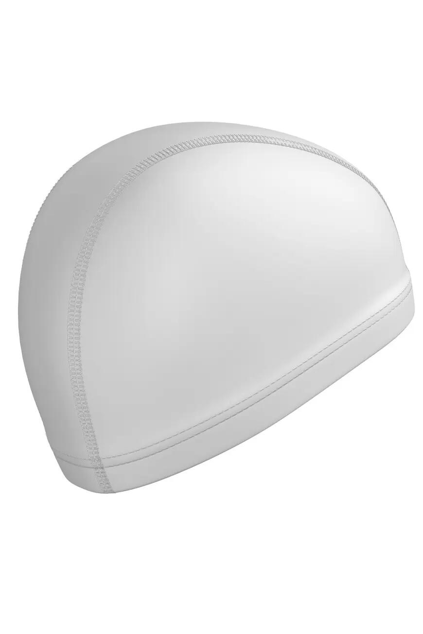 Gorro de natación poliuretano PUT Coated Blanco 2/2