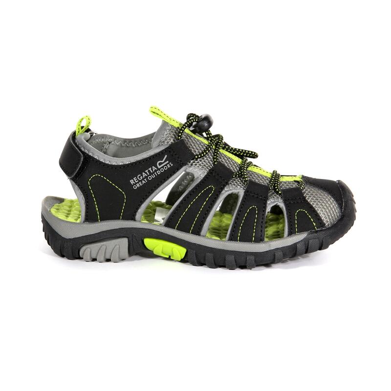 Sandales WESTSHORE Garçons (Noir/vert fluo)