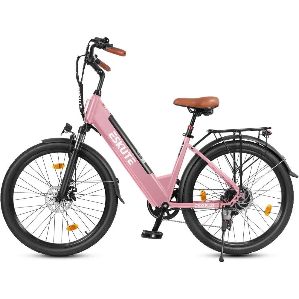 C100 PLUS Adult E-Bike 26"×2.1" Tire, 36V13AH Battery