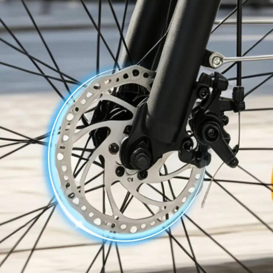 C100 PLUS elektrische fiets voor volwassenen, 26×2.1" band, 36V13Ah accu. 7/9