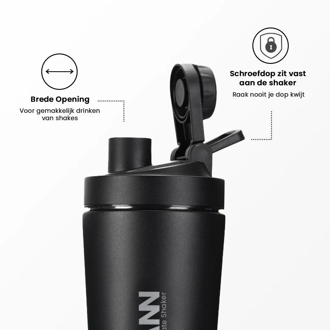 Shaker - Fitness - Isotherme triple paroi - Ultimate Shaker 750 ml - Noir 3/12