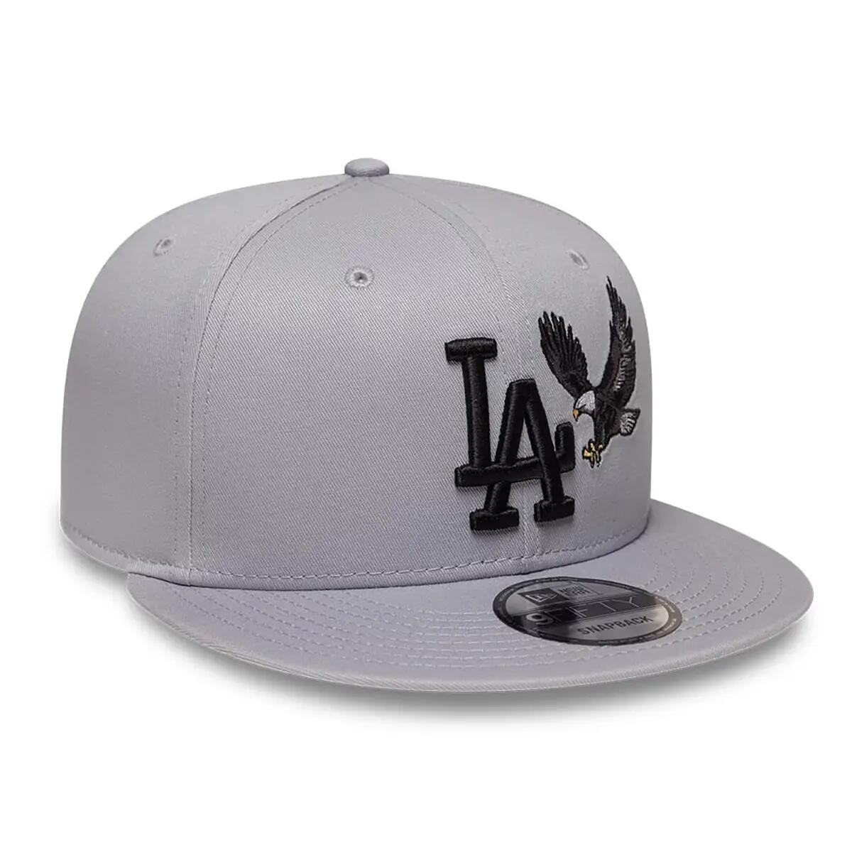 New Era 9FIFTY Cap MLB Los Angeles Dodgers Outdoor Icon grau 3/5