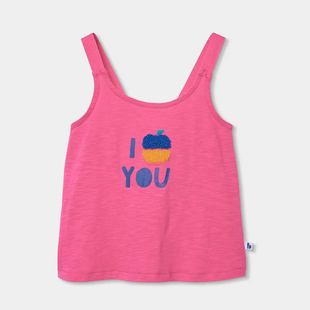 Conjunto de camiseta y leggings para niña con estampado de manzanas 3/7