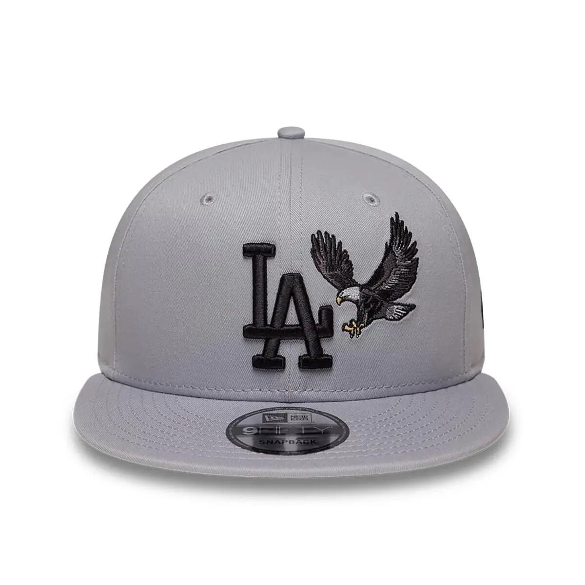 New Era 9FIFTY Cap MLB Los Angeles Dodgers Outdoor Icon grau 2/5