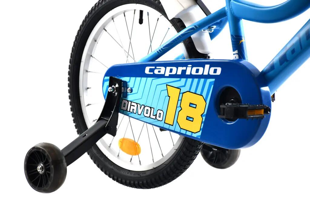 Capriolo Diavolo 18 gyerek kerékpár Kék 5/6