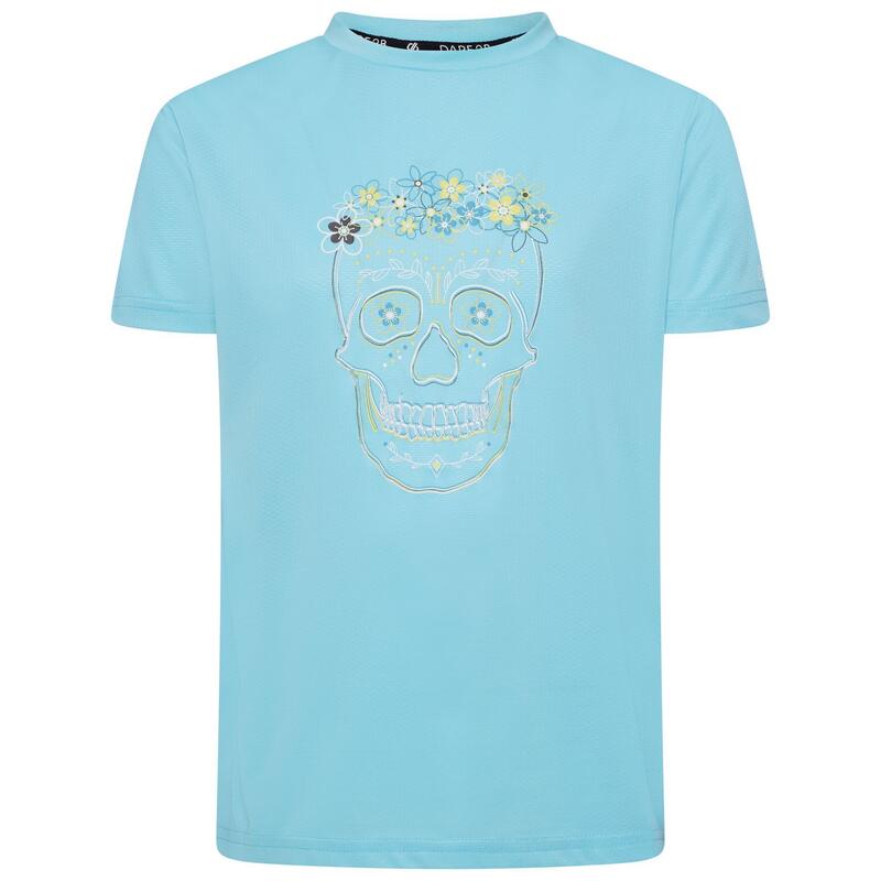 Camiseta Rightful Graphic Calavera para Niños/Niñas Azul Horizonte