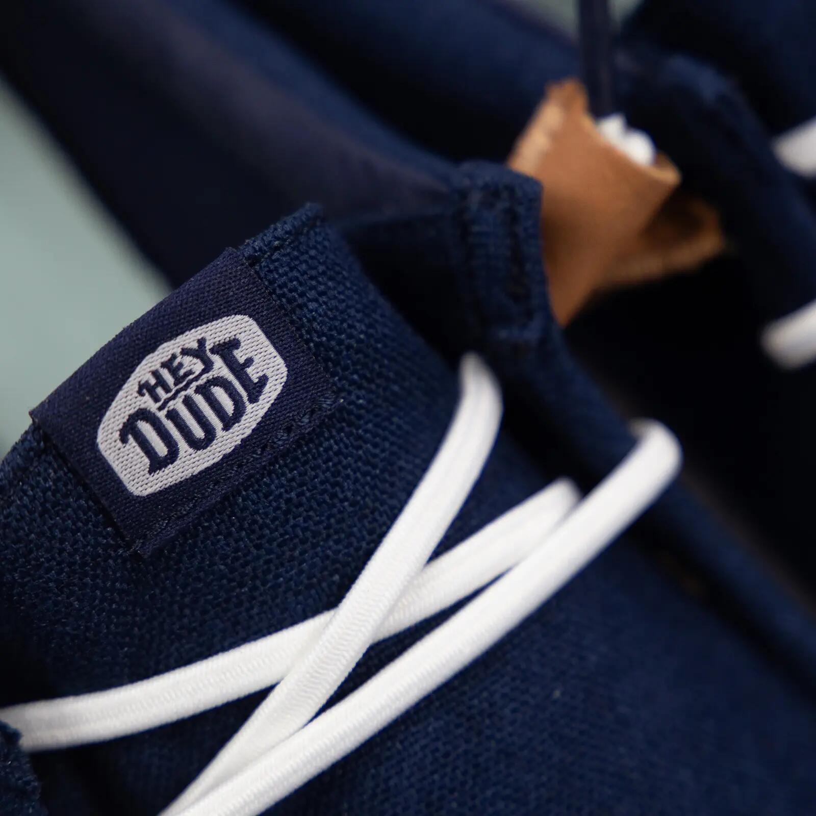 HeyDude Męskie Mokasyny Wally Summer Linen 5/6