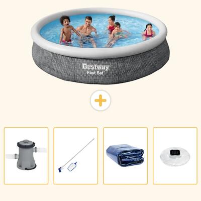 Bestway fast set rond - 366x76 cm - 5-delig s305