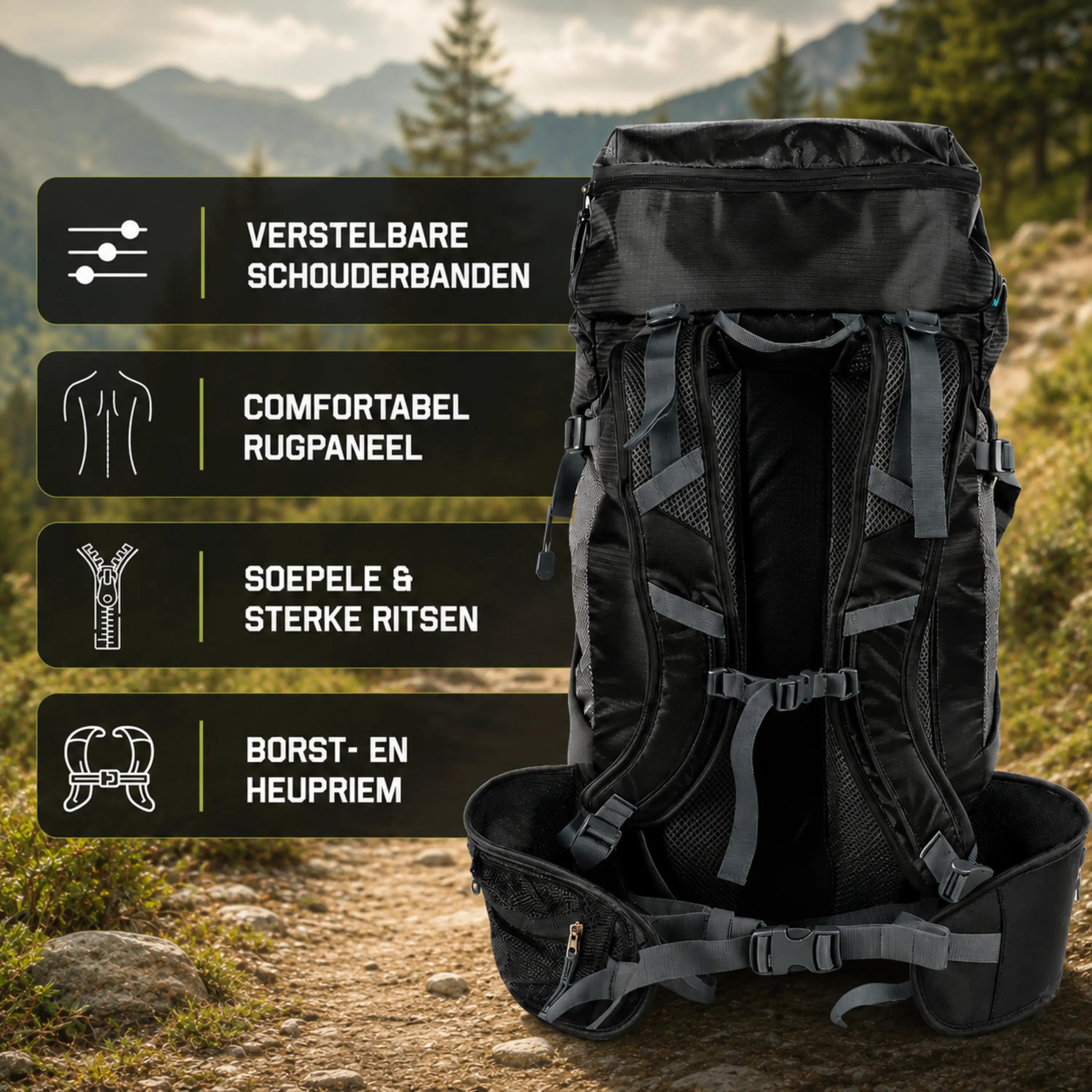 Fieri HKE Globe 35 hiking rugzak 35L waterafstotend 7/7