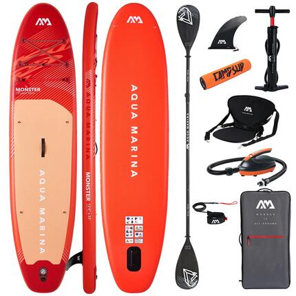 Deska SUP Aqua Marina Monster 12'0" 2026 + COMBO + POMPKA EP-T16 + BOJKA