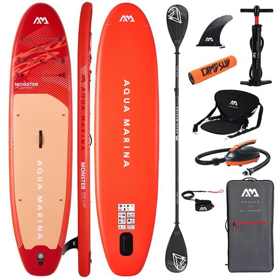 Deska SUP Aqua Marina Monster 12'0" 2026 + COMBO + POMPKA EP-T16 + BOJKA