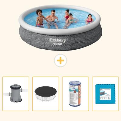 Bestway fast set rond - 366x76 cm - 5-delig s254