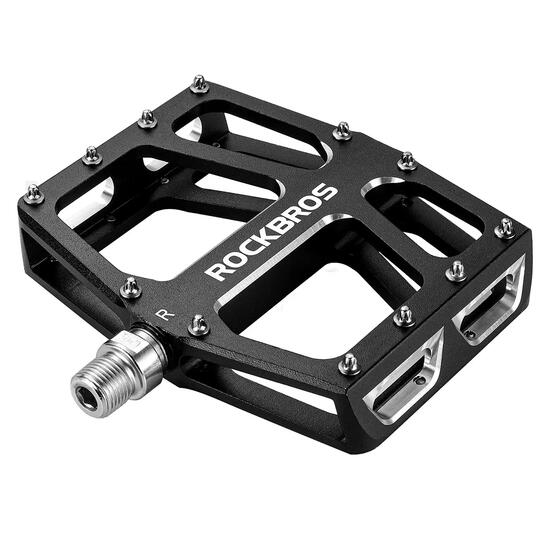 Pedały rowerowe rockbros k399-bk platformowe szerokie - czarne
