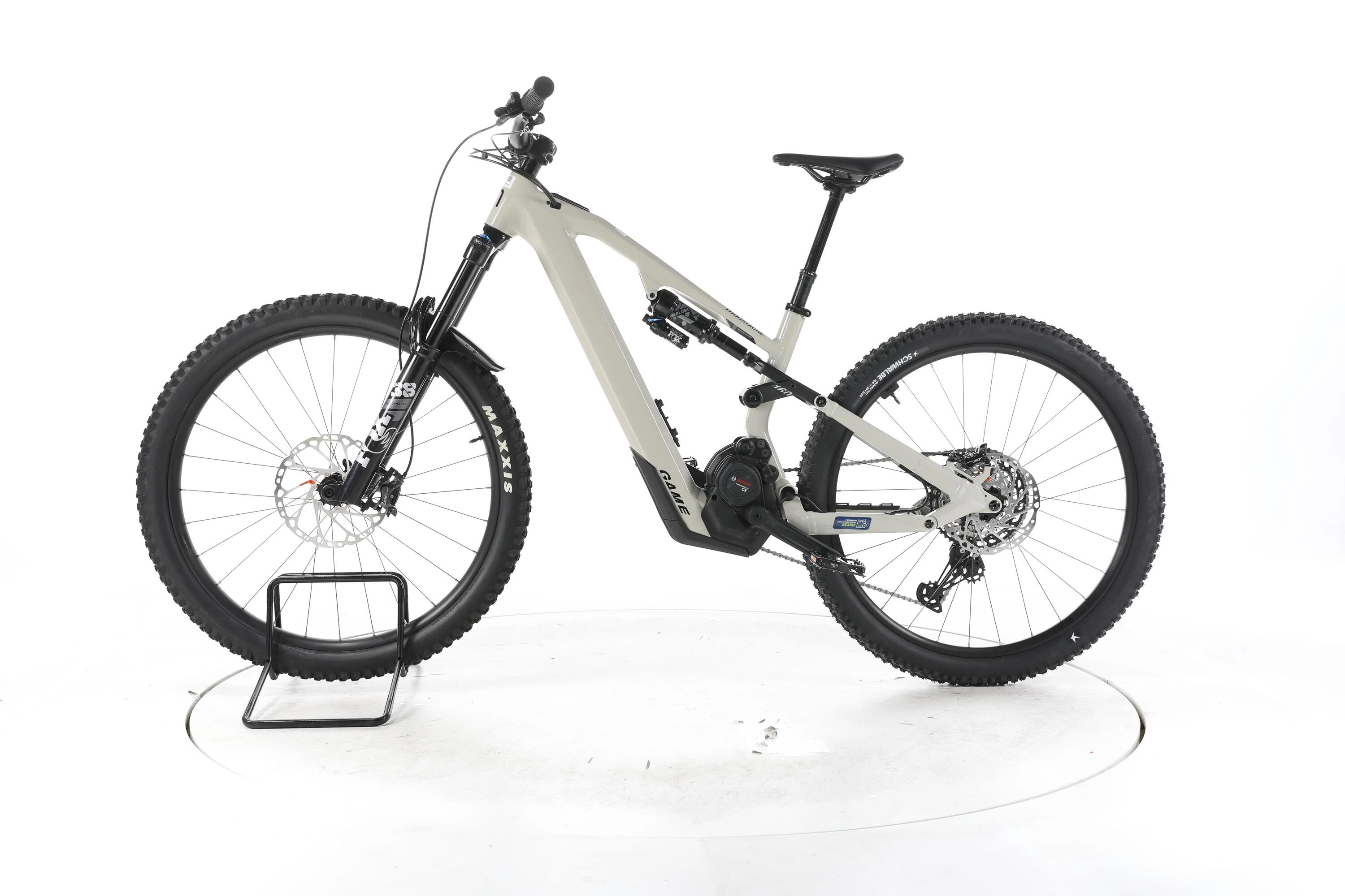 Tweedehands - Moustache Bikes Game 160.7 E-Bike Fully 2024 - Zeer goed 6/7
