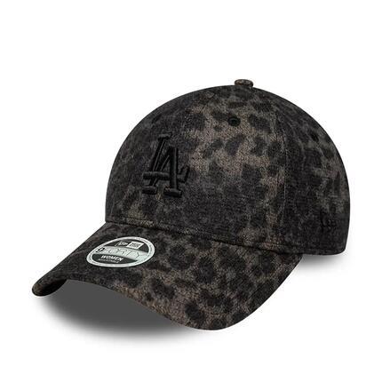 Casquette de baseball femme Los Angeles Dodgers New Era 9Forty Cosy Leopard